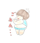 でっ母ちゃんの一日（個別スタンプ：1）