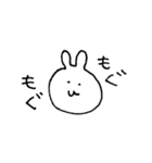 手書きのゆるうさぎ（個別スタンプ：25）