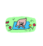 警戒する胃（個別スタンプ：31）