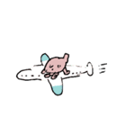 警戒する胃（個別スタンプ：32）