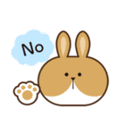 ふらっとあにまる 英語ver（個別スタンプ：4）