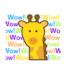 ふらっとあにまる 英語ver（個別スタンプ：16）