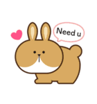 ふらっとあにまる 英語ver（個別スタンプ：21）