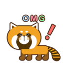 ふらっとあにまる 英語ver（個別スタンプ：34）