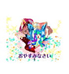 青い羽のフェアリー（個別スタンプ：2）