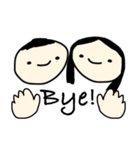 ほんわか Boy＆Girl（個別スタンプ：2）