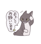 ふわツヤねこ（個別スタンプ：35）
