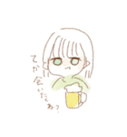ぼくの私の引きこもりライフ（個別スタンプ：3）