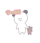 くまぱんだ。（個別スタンプ：16）