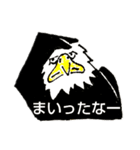 White head eagle怒り（個別スタンプ：40）