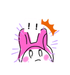 うさぎ？あいさつ（個別スタンプ：3）