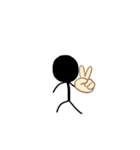 棒人間:Stick Figures（個別スタンプ：4）