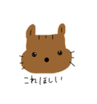 買い物行くリスち（個別スタンプ：2）