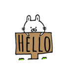 しろうさこ（個別スタンプ：2）