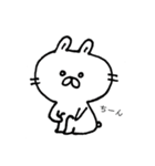 しろうさこ（個別スタンプ：17）