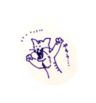 わっぱ〜…な、ネコたちの日常的生態。。。（個別スタンプ：8）