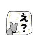 いろいろ動物 日常会話【文字大きめ】（個別スタンプ：5）