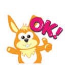ノックノック 英語スタンプ（個別スタンプ：3）