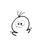 無色ボーくん 1（個別スタンプ：4）