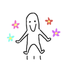 ゆるくてしろいやつ（個別スタンプ：11）