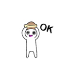 どら焼き被ったドラ焼き君（個別スタンプ：6）