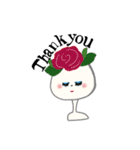 ティーグラス（個別スタンプ：1）