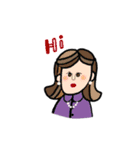 ティーグラス（個別スタンプ：8）