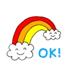 文字入り！動物スタンプ（個別スタンプ：3）