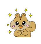 文字入り！動物スタンプ（個別スタンプ：13）