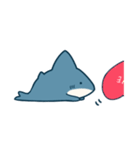 さめさんとちいさなおじさん（個別スタンプ：15）