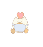 マスクぶた！（個別スタンプ：1）