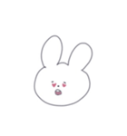 あんぐりうさぎ1（個別スタンプ：4）