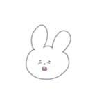 あんぐりうさぎ1（個別スタンプ：6）