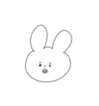 あんぐりうさぎ1（個別スタンプ：8）