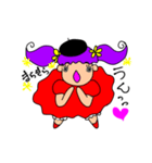 おえかきるるんちゃん♪III（個別スタンプ：1）