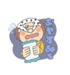 アサムラサキ どろぼうくん＆かきまる（個別スタンプ：5）