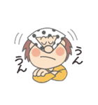 アサムラサキ どろぼうくん＆かきまる（個別スタンプ：11）