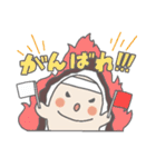 アサムラサキ どろぼうくん＆かきまる（個別スタンプ：14）