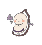 アサムラサキ どろぼうくん＆かきまる（個別スタンプ：18）