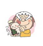 アサムラサキ どろぼうくん＆かきまる（個別スタンプ：20）