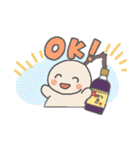 アサムラサキ どろぼうくん＆かきまる（個別スタンプ：24）