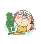 アサムラサキ どろぼうくん＆かきまる（個別スタンプ：27）