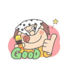 アサムラサキ どろぼうくん＆かきまる（個別スタンプ：32）