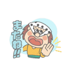 アサムラサキ どろぼうくん＆かきまる（個別スタンプ：40）