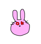 手書きうさぎさん！（個別スタンプ：12）