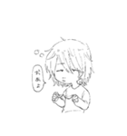 おひげとめがね（個別スタンプ：1）