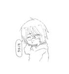 おひげとめがね（個別スタンプ：7）