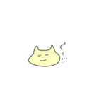 無口な猫さん（個別スタンプ：1）