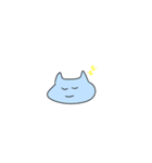 無口な猫さん（個別スタンプ：3）