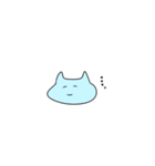 無口な猫さん（個別スタンプ：9）